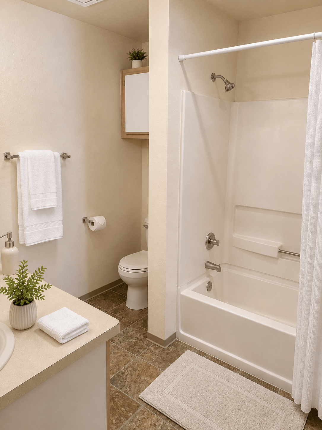 1-Bdrm Bath